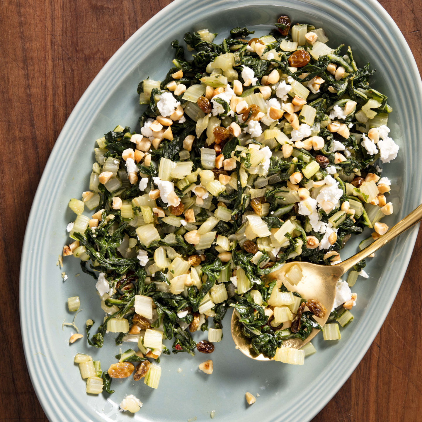 Food Column ATK Garlicky Swiss Chard